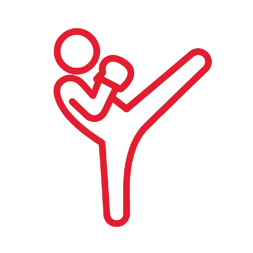Kickboxing ikon